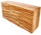 invicta INTERIOR Massives Sideboard Relief 160cm Akazie mit aufwändiger Front Kommode Anrichte Akazienholz