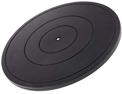 Sharplace 40cm Plateau Tournante pour TV, Enceintes, Ecrans, Appareils de Cuisine