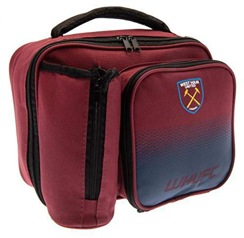 West Ham United FC Fade Lunch Bag with Bottle Holder, Gift