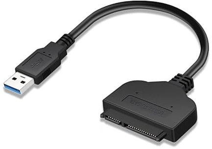 7xinbox USB 3.0 SATA III Festplattenadapterkabel SATA auf USB 3.0 Adapterkabel für 2,5 Zoll SSD & HDD Unterstützung UASP, 2,5 Zoll / 1,8 Zoll SATA/SATA2.0/SATA3.0 Festplatte (Sata Cable)
