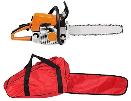 Chainsaw Bag,Oxford Fabric Electric Saw Storage Case Carrying Bag with Zip for 12in 14in 16in Chain Saw