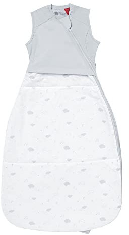 Tommee Tippee Ganzjahresschlafsack, das Original Grobag, Doppelter TOG-Wert, Hüftgesundes Design, Weicher, Baumwollreicher Jersey und mit Aloe Angereichertes Netzgewebe, 0 - 6 m