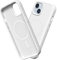 RhinoShield Case kompatibel mit [iPhone 15] | SolidSuit - MagSafe-kompatibel -Stoßdämpfende & schlanke Schutzhülle mit Premium Finish - 3.5 Meter Fallschutz - Weiß