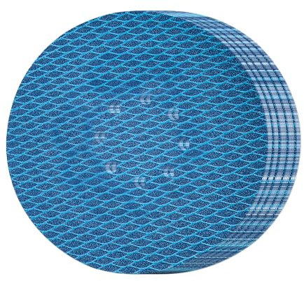 GEOGIEEW 25Stk 225mm Klett Schleifpapier, Exzenter Schleifscheiben 40/80/120/180/320 Grit, 8 Loch Anti-Clog Up Designfür Exzenterschleifer & Schwingschleifer