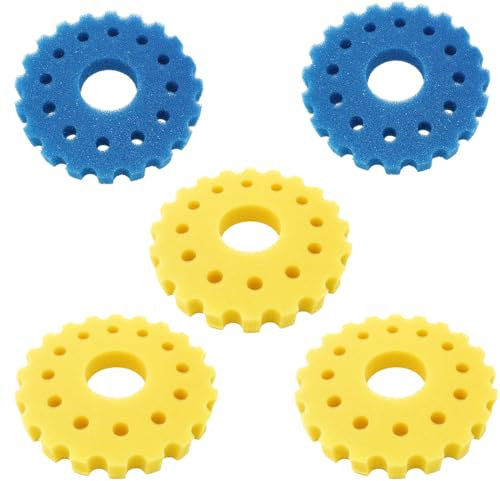 DeWangTradeDD Teichfilterschwamm CPF/CPA-20000, kompatibel mit SunSun Teichfilter, hocheffizienter Filterschwamm, biochemischer Schwamm, einfach zu ersetzender Teich-Filter, Schaumstoff-Filtermedien,