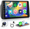 Hikity 2+64GB Android 15 Autoradio per Fiat Tipo Egea 2016-2020 Radio CarPlay Android Auto 9 Pollici Touchscreen con WiFi GPS FM RDS Telecamera