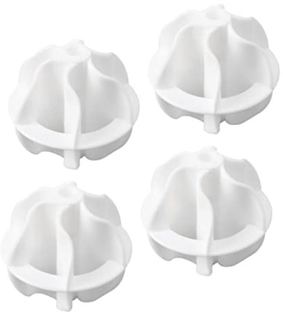 COLLBATH 4stücke Waschmaschinen-wäscheball Aus Pp-material Für Kleidung Ball Wicklung Bälle