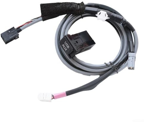 Zilimontt Adaptateur audio USB AUX pour différents modèles de voiture, adaptateur d'interface USB AUX, convertisseur pour port auxiliaire de voiture, lecteurs MP3, convertisseur OTG