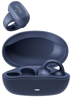 SANAG Z50PRO Auricolari wireless Bluetooth 5.3 con custodia di ricarica, auricolari aperti compatibili con iPhone/Samsung Phone per uomini, donne e bambini (blue)