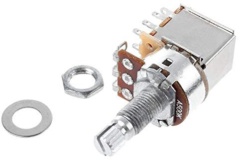 RuiJOTWAT 3x A500K Push-Pull Gitarrenregler Ton/Lautstärke Potentiometer für Gibson Les Paul