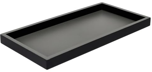 Giftcompany Neo Tablett rechteckig schwarz 30cm