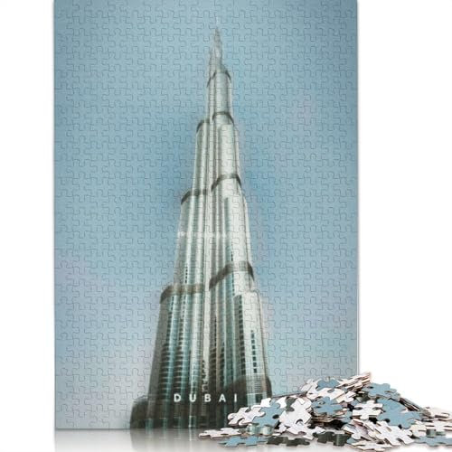 Dubai-Puzzle, 1500 Teile, Puzzle für Erwachsene, Puzzles für Teenager, Geschenke, Lernspiel, Herausforderungsspielzeug, 1500 Stück (85 x 57 cm)