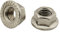 Sechskantmuttern mit Flansch und Sperrverzahnung - M16 - (25 Stück) - Flanschmuttern - DIN 6923 - Edelstahl A2 (V2A) - SC6923 | SC-Normteile