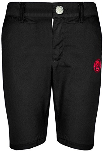 A2Z 4 Kids Boys Shorts Sportswear Summer Contrast Trim - Boys Cotton Shorts Black 5-6