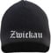 HB_Druck Zwickau Beanie Mütze - Altdeutsch - Bestickt - Strickmütze Wintermütze Einheitsgröße Schwarz