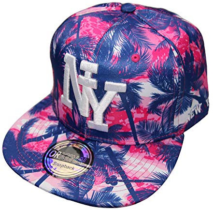 Premium Headwear Neues Modell New York Snapback Cap (Hawai Petrol)