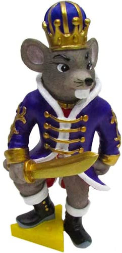 Nutcracker Ballet Gifts, Ballerina Christmas Tree Ornaments, Resin Nutcracker Ballet Decorations, Xmas Baubles for Holiday Home Décor, 4 Inch, Mouse King