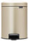 Brabantia Mülleimer, Stahl, Metallic Gold, 5L