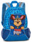Paw Patrol Team Paw Kinder Jungen Mädchen Rucksack Kinderrucksack mit tollem Chase Motiv mit Schlappohren (632) mit Hauptfach und Nebenfach Getränkenetz, 35 x 27 x 15 cm, blau