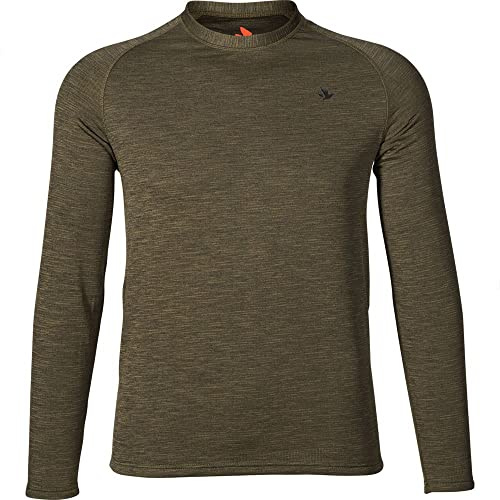 Seeland Mens Active Langarmshirt T-Shirt, Pine Green, L