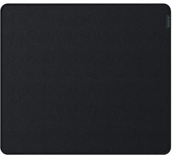Razer Strider L - Tappetino per mouse ibrido con fondo e parte superiore morbidi per una scorrimento fluido (ottimizzato per i sensori ottici del mouse, antiscivolo) Nero
