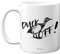Stuff4 Duck Off Mug, 11oz Ceramic Dishwasher Safe Premium Mugs, Sorry Your Leaving Gifts, Funny Gifts for Work Colleagues, Co Worker Leaving Gift Funny Coworker
