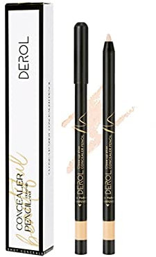 Eternitry Crayon Anti-cernes, surligneurs imperméables à l'eau 4 Couleurs, Fond Teint à Couverture Maquillage avec Taille-Crayon pour Les cernes, Taches, Cicatrices, rougeurs, Cadeau pour Femm