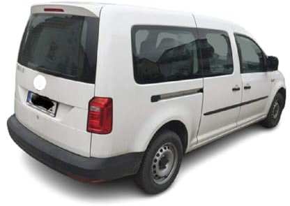 Solarplexius Auto-Sonnenschutz Scheiben-Tönung passgenau für VW Caddy III Maxi Bj. 03-14 Keine Folie Komplettsatz