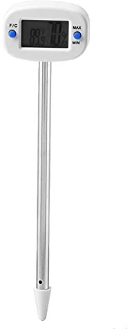 Haofy Termómetro de Suelo para Exteriores TA290 Higrómetro de Suelo Digital Medidor de Humedad Probador de Temperatura Y Humedad con Sonda