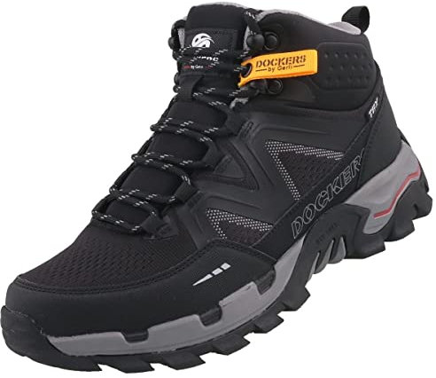 Dockers by Gerli Herren 47BZ008 Wanderschuh, schwarz, 43 EU