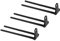 3 Stück Aluminium-Legierung Angeln Snag Bars Ohren verbinden mit Angeln Bissanzeiger Karpfenangeln Tackle Angelrutenverbinder