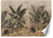 Feeby Papier Peint Intissé Tropiques Palmes Exotisme 450x315 cm vert XXL Moderne Décoration Murale Tableaux Muraux Tapisserie Salon Chambre à coucher Jungle Feuilles Abstrait
