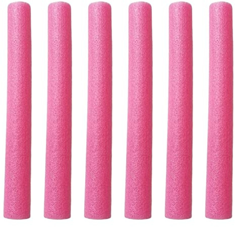 Baoblaze 6x Trampoline Enclosure Pole Foam Sleeves Padding Foam Protective Sleeve Trampoline Pole Covers for Indoor Pipe Kids Trampoline Accessories