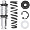 Hauptbremszylinder Reparatursatz, Motorrad Kupplung Bremspumpe Reparatursatz Kolbenfeder Dichtungen 12,7 Mm Hauptbremszylinder Reparieren