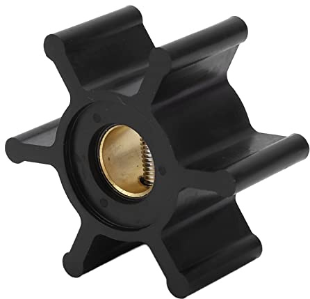 Wasserpumpenlaufrad, 18653‑0001 Marine-Außenborder-Wasserpumpenlaufrad, 6 Blätter, Kupfer + Neopren Ersatz für Westerbeke 4.0BCD 4.4BCD 4.4WMD Motor Auto