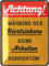 LANOLU Blechschild retro BITTE WÄHREND DES BIERTRINKENS KEINE ARBEITEN VERRICHTEN - Schild Werkstatt Deko Hausordnung, KFZ Mechaniker vintage Metallschild 15x20cm