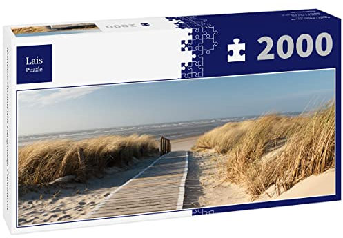 Lais Puzzle Nordsee Strand auf Langeoog, Panorama 2000 Teile Panorama
