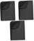 CLISPEED 3 Stück Outdoor-Bodenmatte Outdoor-Picknickmatte Grau Sanddicht Krabbelmatte Outdoor-Stranddecke Outdoor-Campingdecke Teppich Maschinenwaschbar Bodendecker Bodendecker