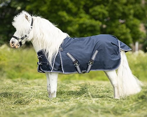 QHP Falabelladecke Turnout 200gr Navy (80 cm)