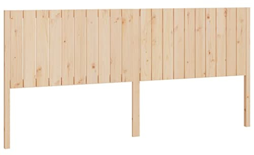 vidaXL Kopfteil 205,5x4x100 cm Massivholz Kiefer