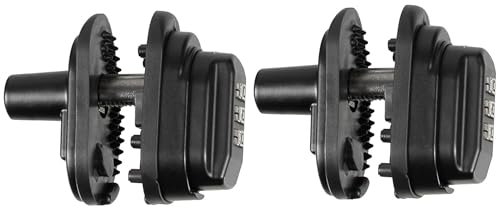 Set: 2 oder 4 Waffenschlösser mit Zahlenschloss, Waffenschloss Abzugschloss, Trigger Lock+ gratis Glückaufkleber (2 Stück)