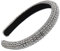 scicent Haarreif Strass Haarband Damen Modisch Glitzernd Diamant Haarreifen Kristall Stirnband für Mädchen Glitzer-Haarreifzubehör für Geburtstagsparty - 26811