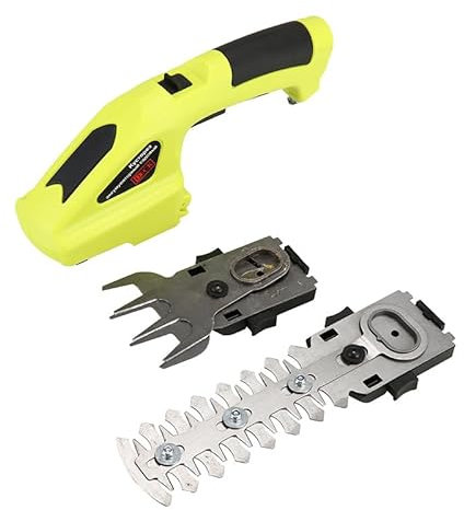 Euvdora Recorta y da forma sin esfuerzo con la mini recortadora eléctrica recargable, la mejor herramienta de paisajismo (3.6 V)