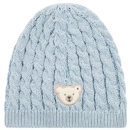 Steiff Mütze EU Größe 49 Lavender Lustre, Kinder Mütze, Ohrenschützer für Kinder, leichte und atmungsaktive Frühlingsmütze, weich und bequem, waschmaschinenfest