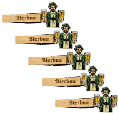 5 Glubbal (Glupperl) Bierbua- mit Lasergravur