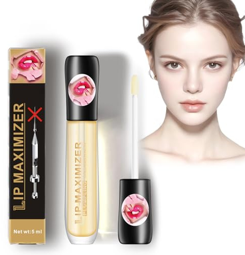 Virecose Lip Volumen Extremo Booster, 5ml Brillo De Labios | Voluminizador, Crema Labial Perfeccionadora con Efecto Voluminizador, Brillos de Labios para Brillante Hidratante Lip Oil