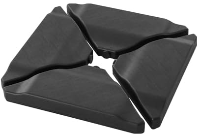sweeek - Pied Triangle en Plastique Anthracite pour Parasol - Baso