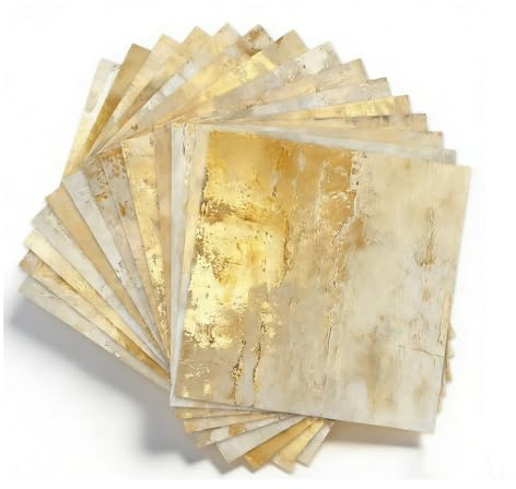 24 Sheets Scrapbook Papier Set, 15,2x15,2cm Designpapier mit Naturinspiration, Bastelpapier für Scrapbooking und Origami, Decoupage Papier für Möbe