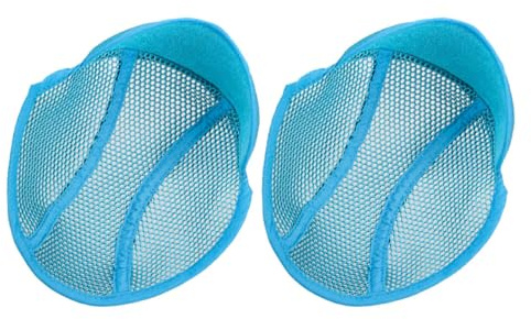 Einlegepolster für Schutzhelme Blau, 2 Stück, Waschbar, Polyester