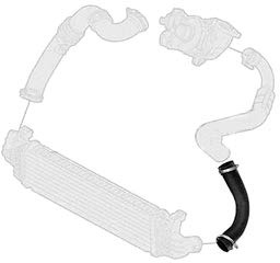 Borg & Beck BTH1699 Turbo Hose To Fit Ford C Max I Focus II 2 0TDCI
